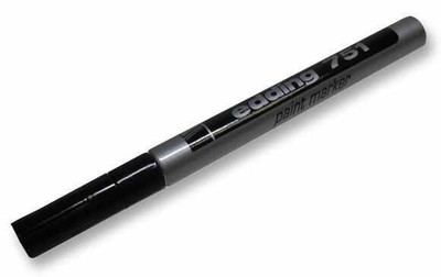 EDDING - Fine Bullet Tip Paint Marker - Silver