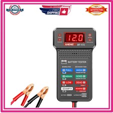 12V Car Battery Tester, Car Alternator Charging System Analyzer