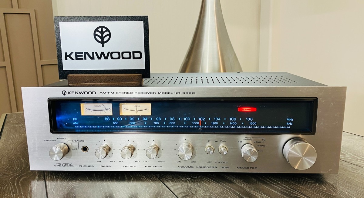 Kenwood KR-3090 AM/FM Stereo Receiver: Tested/Service/Working. New