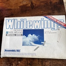 Vintage 1980 White Wings Paper Airplanes Original Series Authorized Edition