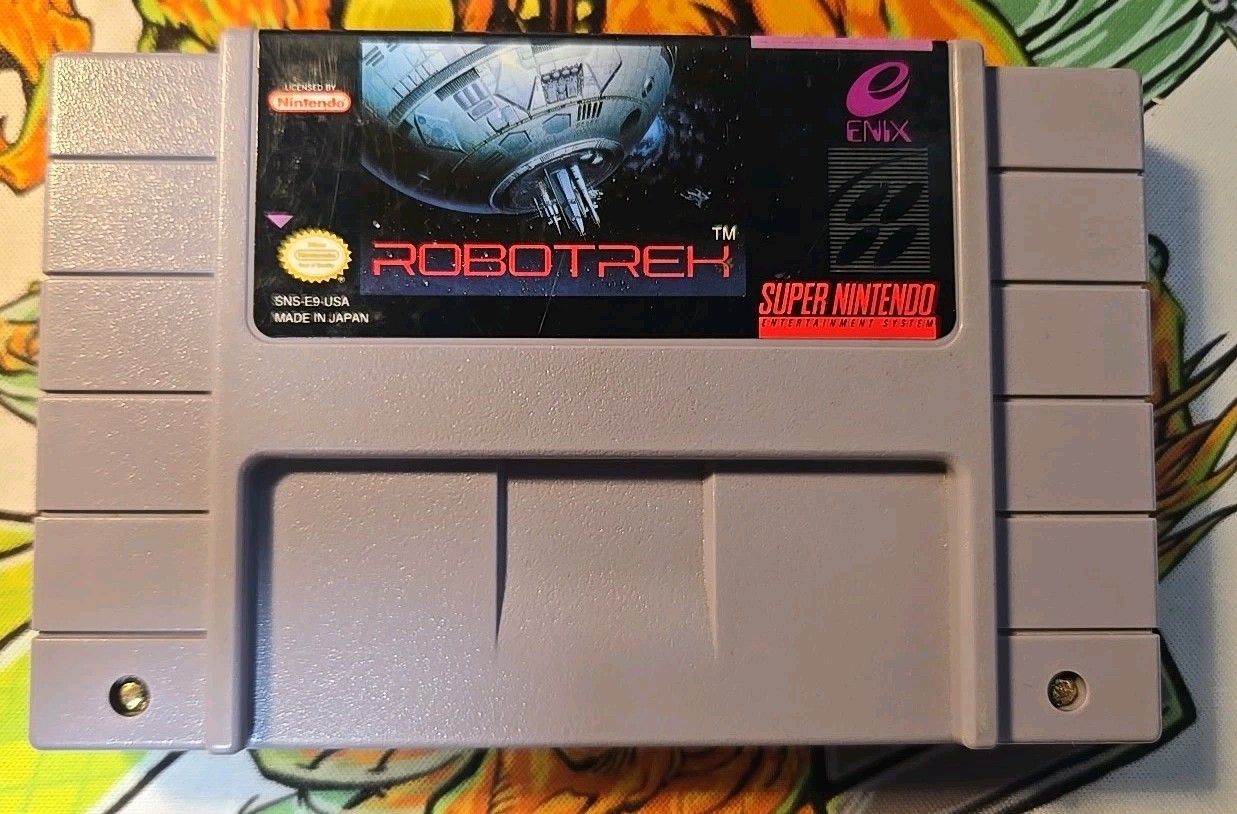 Robotrek Super Nintendo SNES Cartridge Tested Authentic Game RARE hard to find