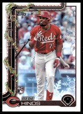 2025 Topps Holiday #H168 Rece Hinds