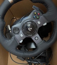 Volante Logitech G920 con pedales y palanca de cambios, PC o Xbox