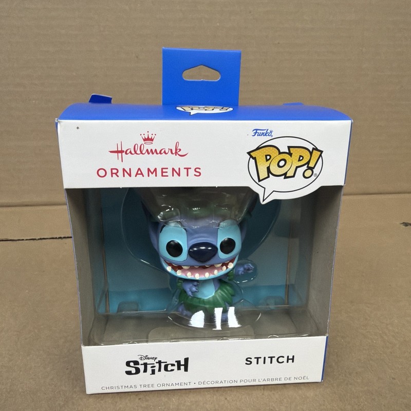 hallmark christmas ornament stitch funko pop