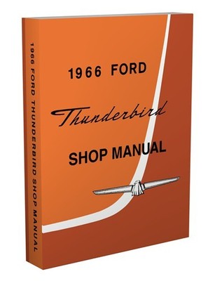 1966 Ford Thunderbird Shop Manuell - 20 Extra Wiring Seiten Reparatur Service