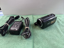 Sony HDR-CX100 HD Handycam Camcorder Black w/ 8GB Internal Memory -Tested