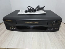 Sansui VCR VHF6010D 4 Head Hi-Fi Stereo VHS Player Recorder USED - No Remote