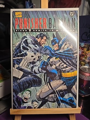 PUNISHER BATMAN DEADLY KNIGHTS STORY CHUCK DIXON COVER & ART JOHN RAMITA JR 1994