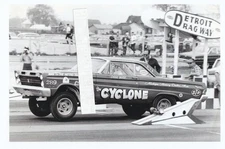 1960s NHRA Drag Racing-Doug Nash's 1965 Mercury Comet-"the CYCLONE"-Detroit