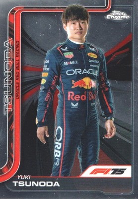 2025 Topps Chrome Formula 1 Racing Cards BASE: Pick From List
