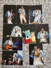 Elvis Presley 9 Photo Set, Buffalo, NY, 6/25,76 Prehistoric Bird w/ Free CD