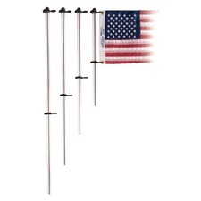 Taylor Made 919 48" Aluminum Flag Pole w Clips
