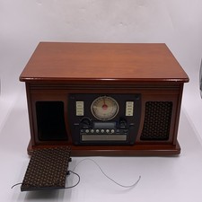 Victrola Navigator 8-in-1 Bluetooth Record Player VTA-600B-ESP - READ