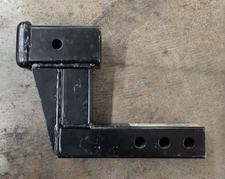 50650 MaxxHaul 2" Trailer Receiver Hitch Riser 6 Inch Rise/Drop