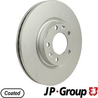 2X JP Group Bremsscheibe Vorderachse U.A. FüR Opel, Peugeot
