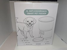 4L Smart WiFi Automatic Pet Feeder - Dog  Cat Food Dispenser, APP Control, Time