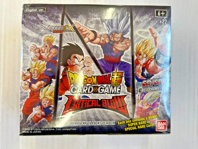 Dragon Ball Super Card Zenkai Series B22 Critical Blow Booster Box