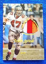 2019 PANINI LUMINANCE VINTAGE MATERIALS JOHN LYNCH PATCH PRIME GOLD /49