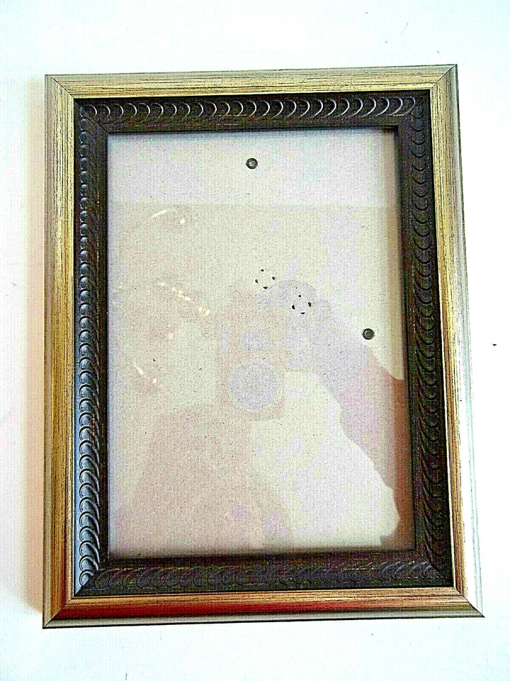 Marco de fotos Malden International Designs dorado marrón para fotos de 5 x 7 Foto 3 de 4