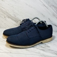 Calvin Klein "Faustino" - Ballistic Nylon - Navy 34F0519 Men  s Shoes Sz 8.5