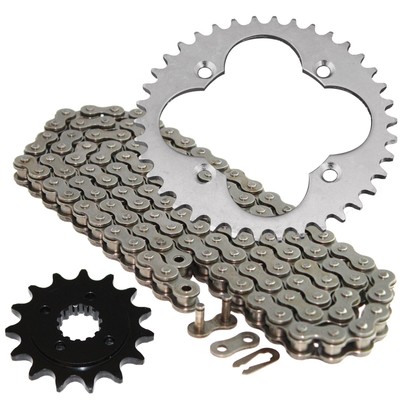Red O-Ring Drive Chain /& Sprocket Kit Fits HONDA TRX400X 2009 2012 2013 2014