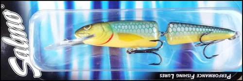 FISHING LURES SALMO WHITEFISH JOINTED JDR 13 cm, 19 g, BS (Blue Silver) color