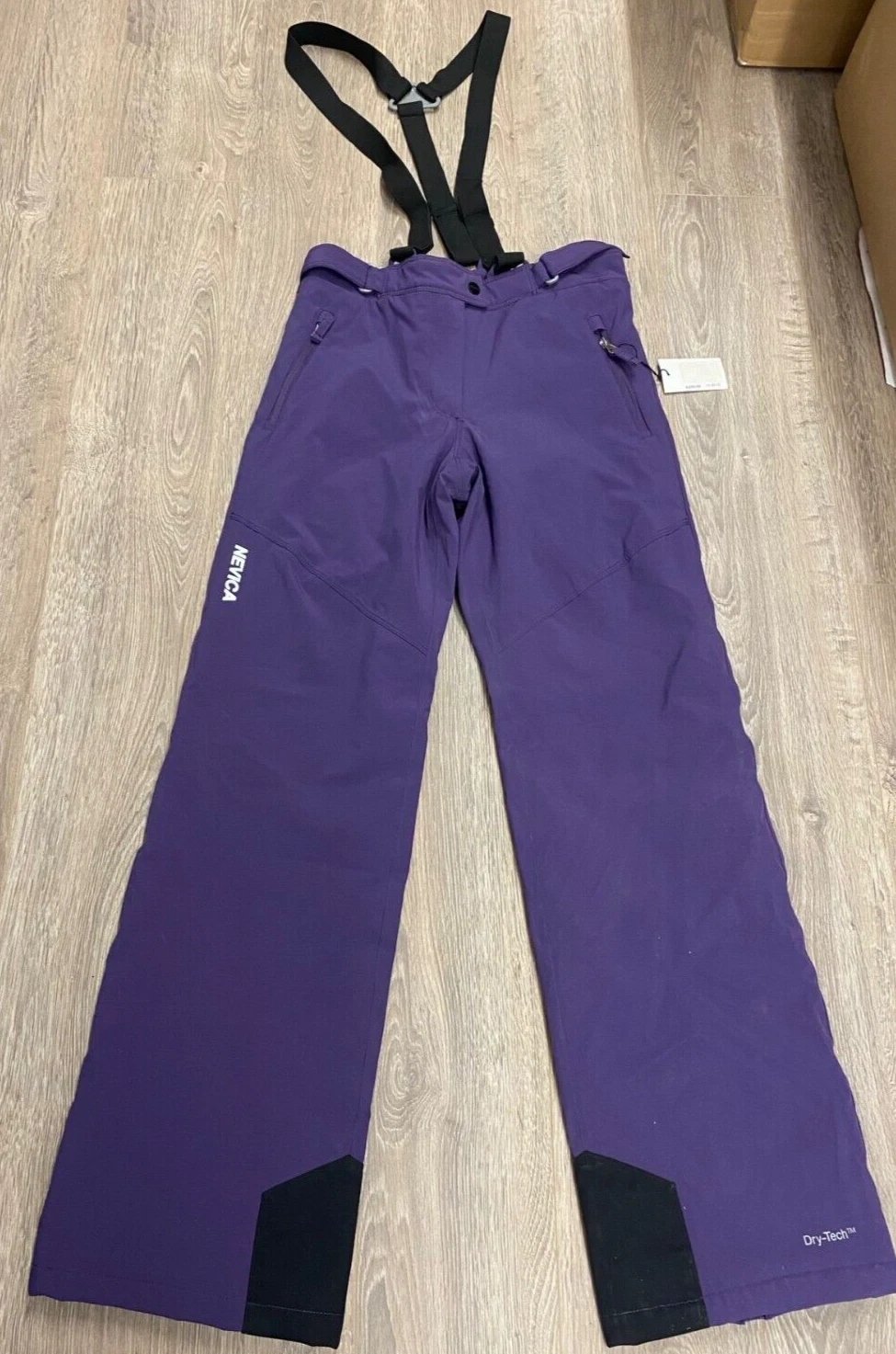 New Kids Teens Nevica Purple Jnr Ski Pants Age 13 XL ski wear Snow Snowboard
