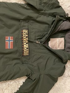 napapijri green jacket