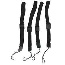  Black Wrist Strap For Nintendo Wii Controller - 4 Pack NEW! FREE FAST SHIPPING!