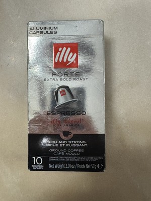 Illy Forte Extra Roast Espresso 10 Aluminium Capsules