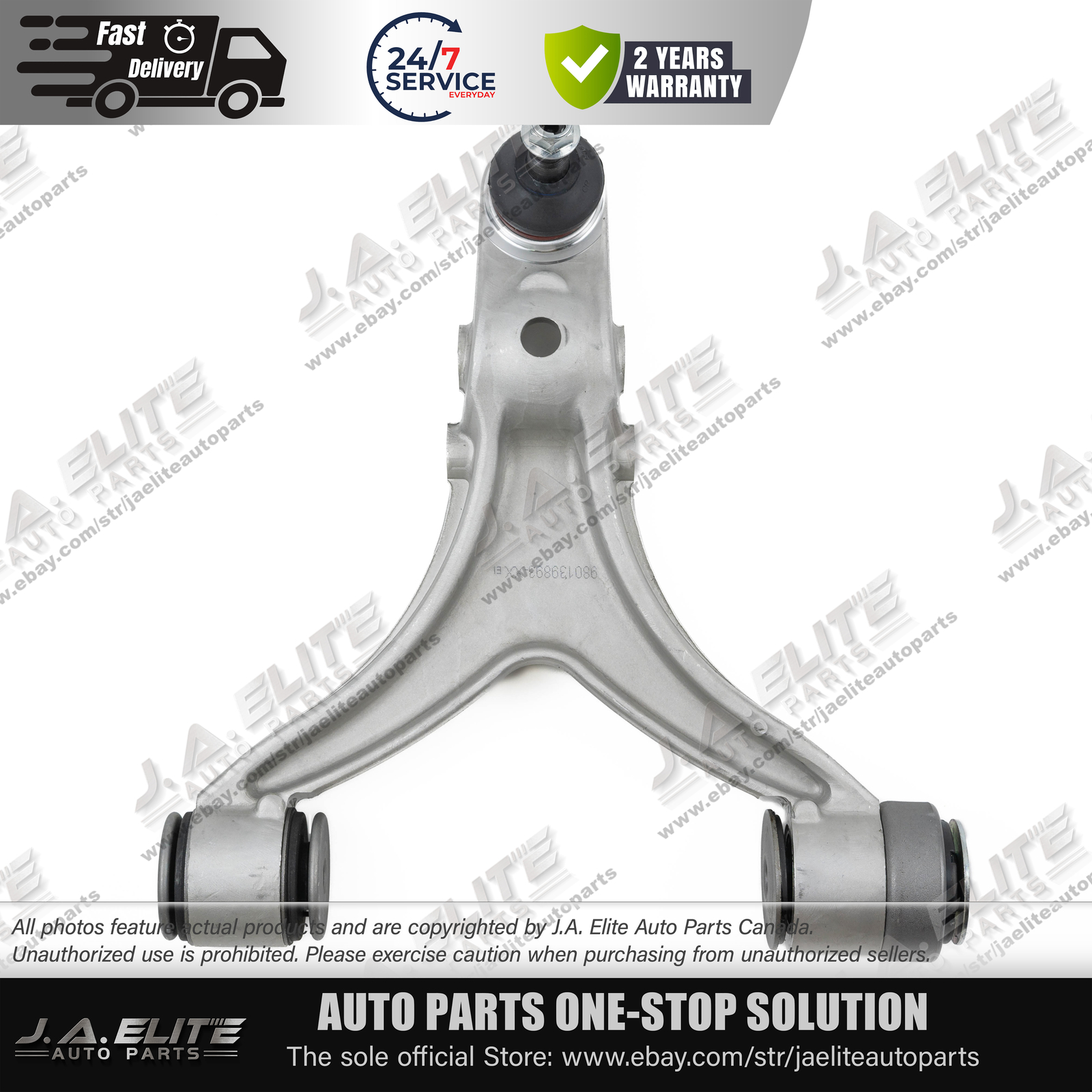 Front Lower Right Control Arm fits Maserati Quattroporte (2016-18) GT 980139891