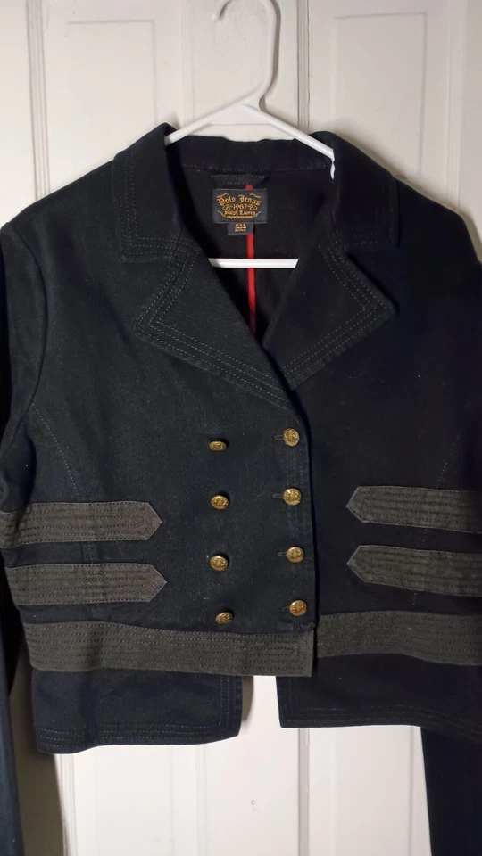 Polo Ralph Lauren Woman 1967 Vintage Button Up Military Band Style Jacket XL 1d - Image 3 of 4