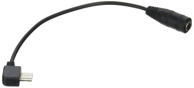 2 Generic Universal Micro USB Interface To 3.5Mm Plug Earphone Adapter Black NEW