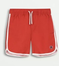 Brooks Brothers Red Boys Piped Swim Trunks NWOT Size 12Y