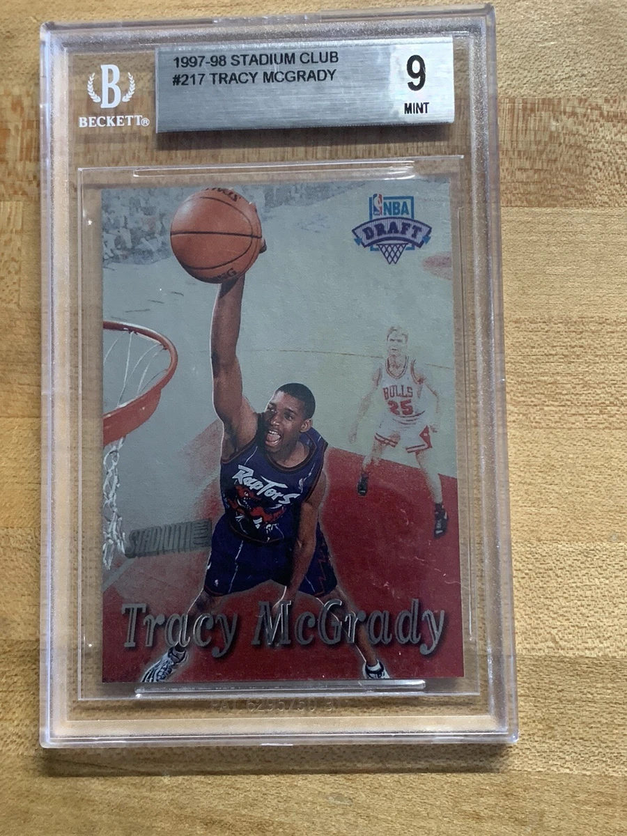 Tracy McGrady Grade 9.5 Basketball Rookie Sports Trading Cards