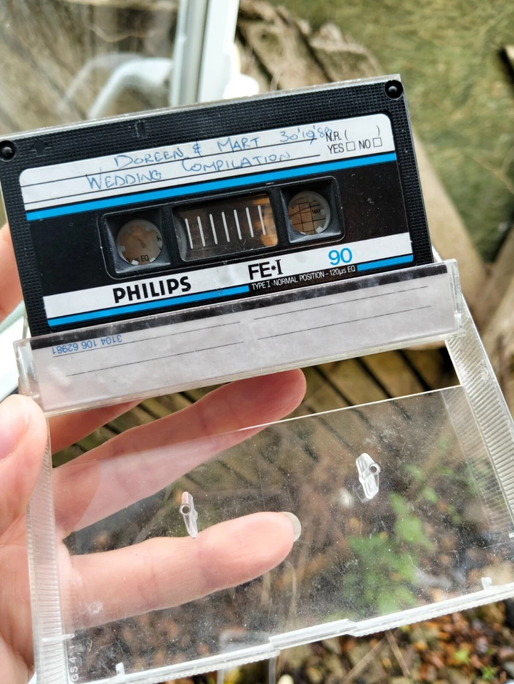 Cassette Philips. Songs recorded on cassette. Your Song. Cherish. Texas  - Image 3 of 4