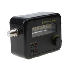 Signal Meter for Aligning Dish with Patch Lead Back Light