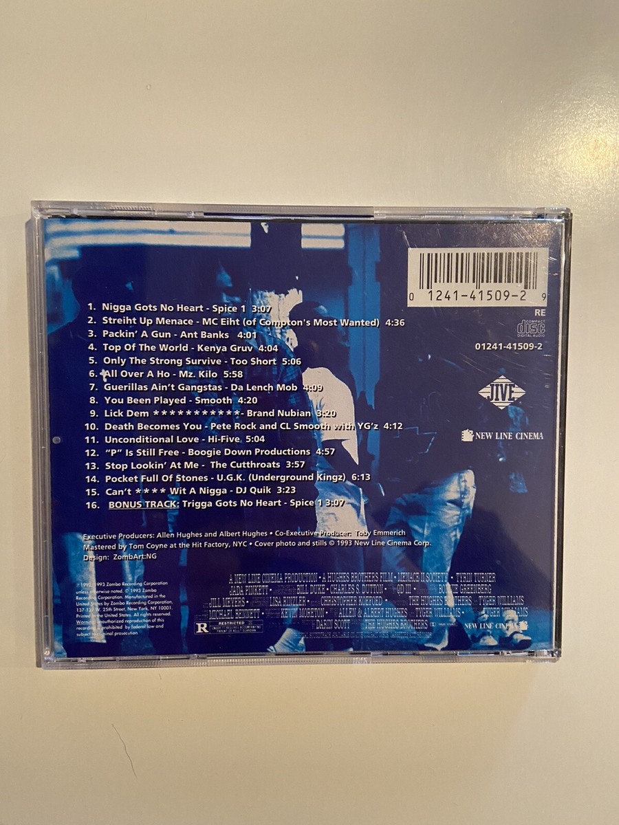 Menace II Society (Original Motion Picture Soundtrack) by Menace