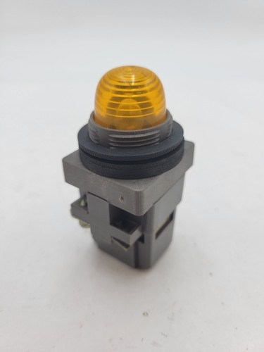 Idec T1 Luce Pilota Arancione 110/120V 50/60HZ Giallo Montaggio Pannello Indicatore Slow On - Foto 12 di 18