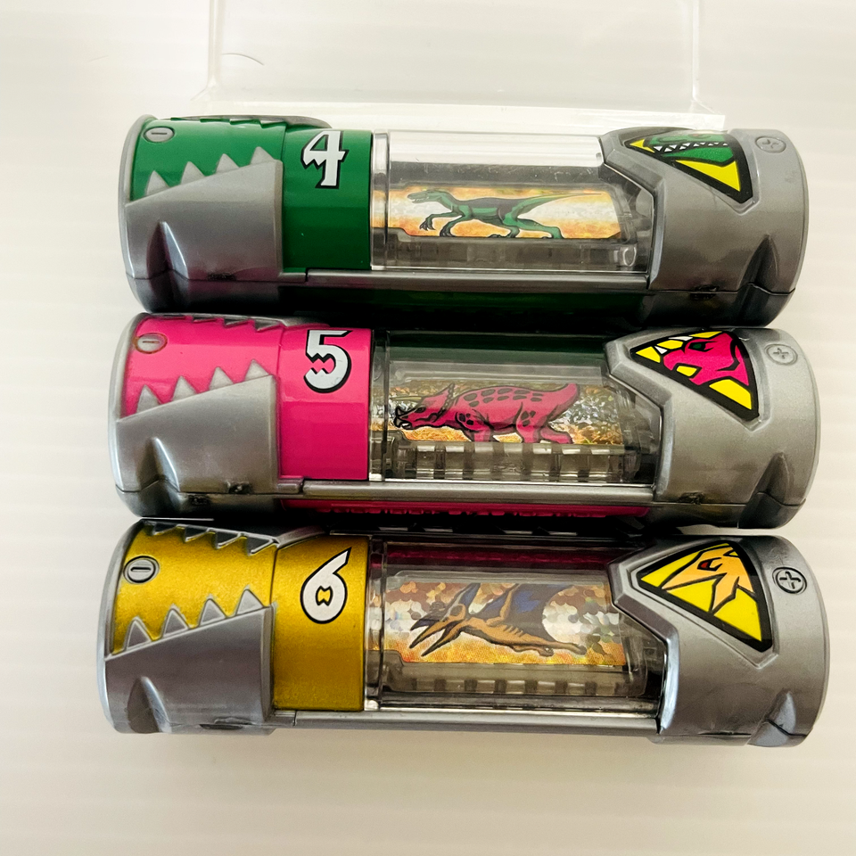 Power Rangers Dino Charge Zyudenchi 00-23 Complete Set KYORYUGER Dino