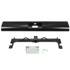 For 99-07 Chevy GMC Rear Hidden Hitch Receiver Roll Pan w/ License Plate Light