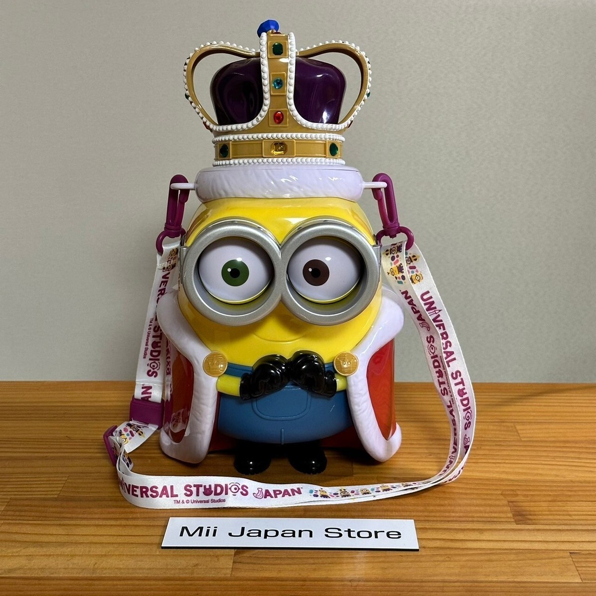 USJ Minions Crown King Bob popcorn bucket Universal Studios Japan