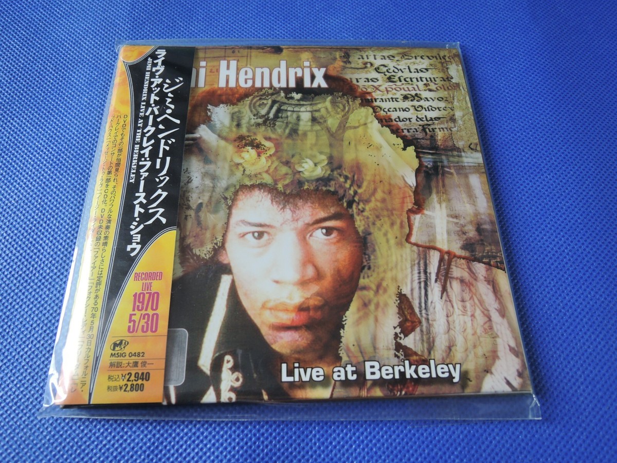 Jimi Hendrix / Live at the Berkeley 1970 Japan Mini LP CD Sealed