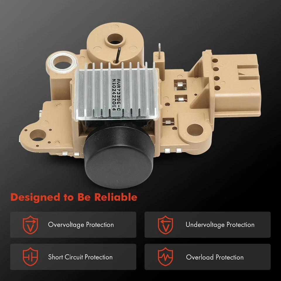 Regulador de voltaje del alternador 14,4 V para Kia Sedona 2002 2003 2004 2005 3730039600 Foto 4 de 4