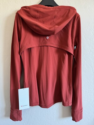 ① Lululemon Hooded Define Jacket Nulu Size 8 Cayenne CYNN 75517 New