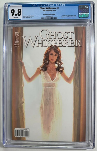 GHOST WHISPERER #1 Jennifer Love Hewitt Photo Retailer VARIANT IDW 2008 CGC 9.8