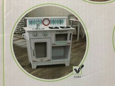 KidKraft Classic Kitchenette, Kids Wooden Kitchen Play set, White- New