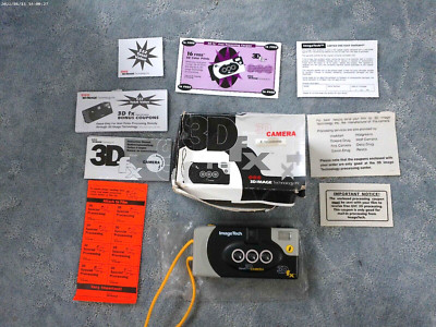 VINTAGE IMAGETECH 3D FX 35MM CAMERA TRIPLE LENS