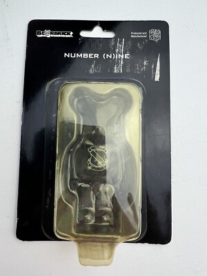 Be@rbrick Number (N)INE Tokyo Fashion Emblem Black Medicom Toy 100% 2015 NOS NIB