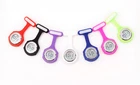 Colorful Multi function Digital Silicone Rubber Nurse Watch Fob Watch LCD UK